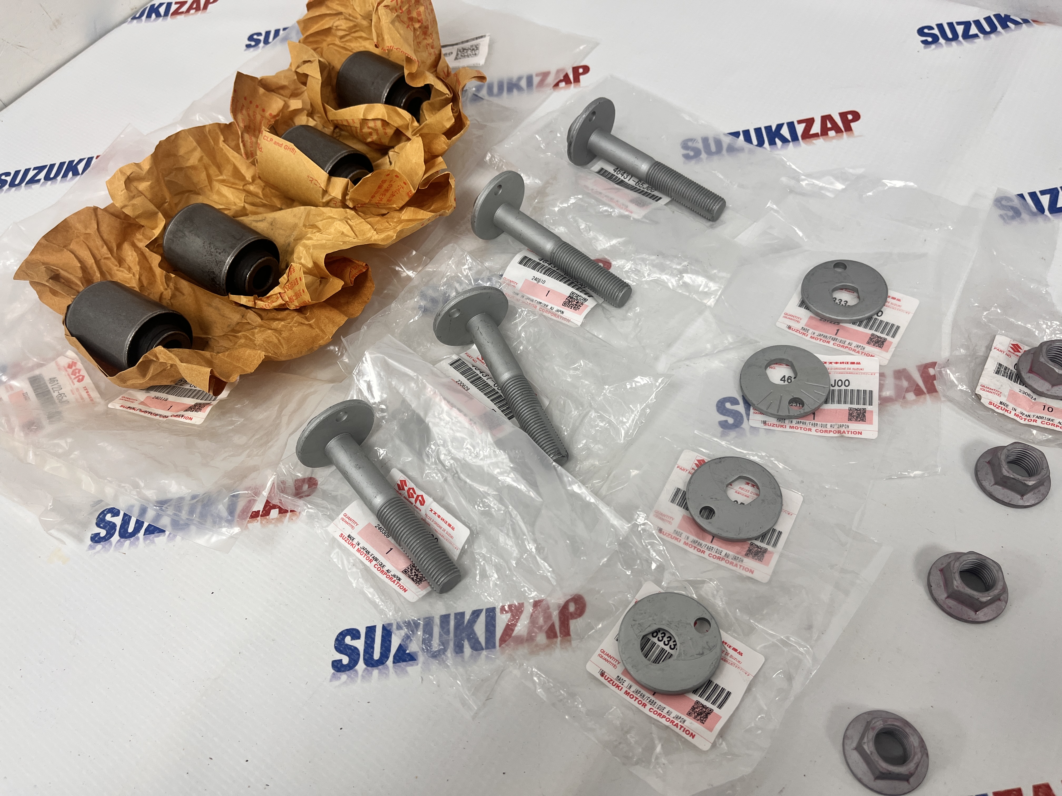 Комплект для сход-развала задней подвески Suzuki Grand Vitara 2005-2015г.в. ОРИГИНАЛ