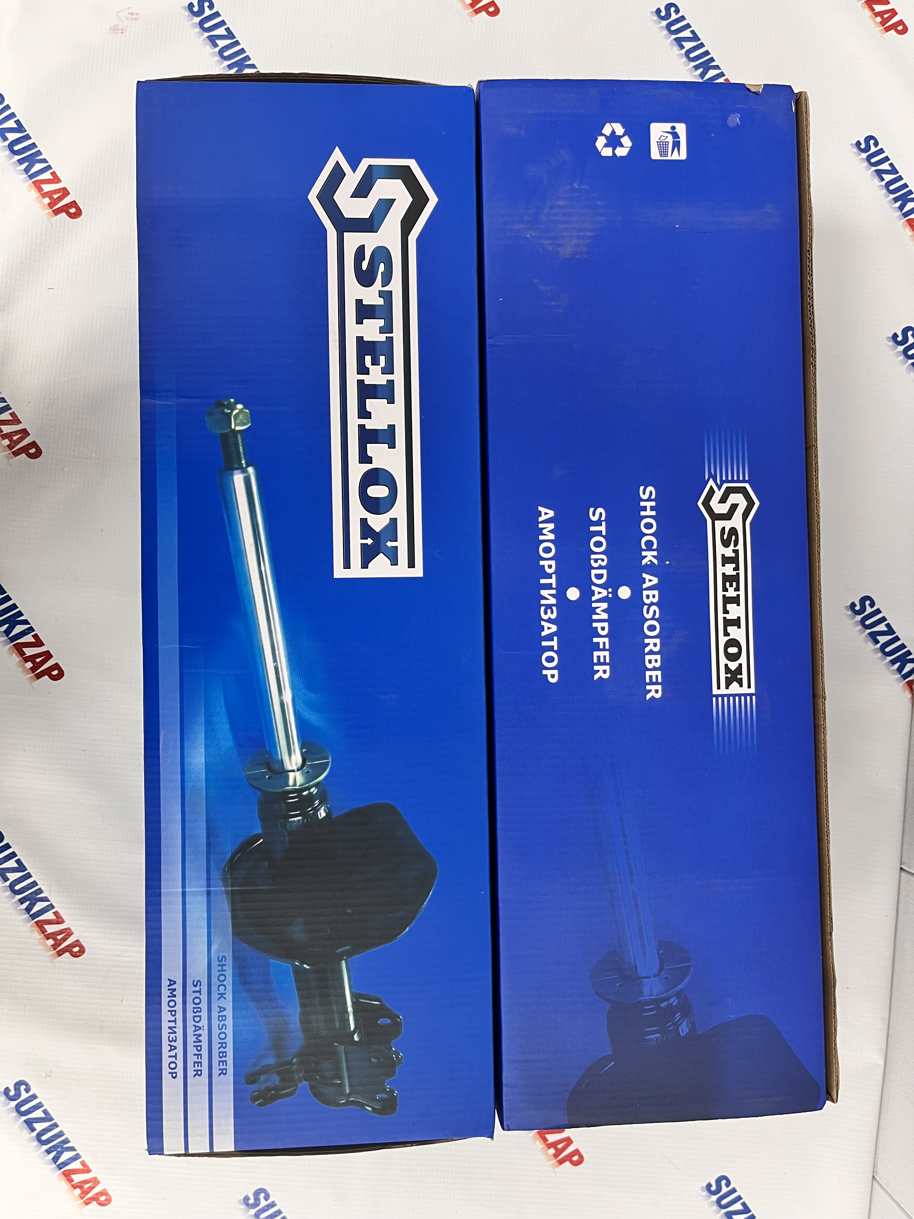Комплект (2 шт) амортизаторов передних Suzuki Grand Vitara 2005-2015г.в. M16A,J20A,J24B Stellox