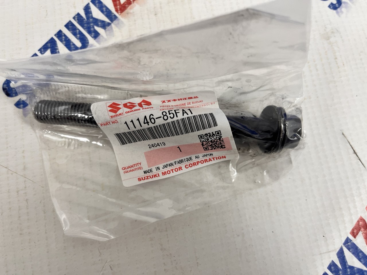 Комплект (10шт) болтов ГБЦ Suzuki Grand Vitara 2005-2015г.в. J20A, H25A, H27A Оригинал