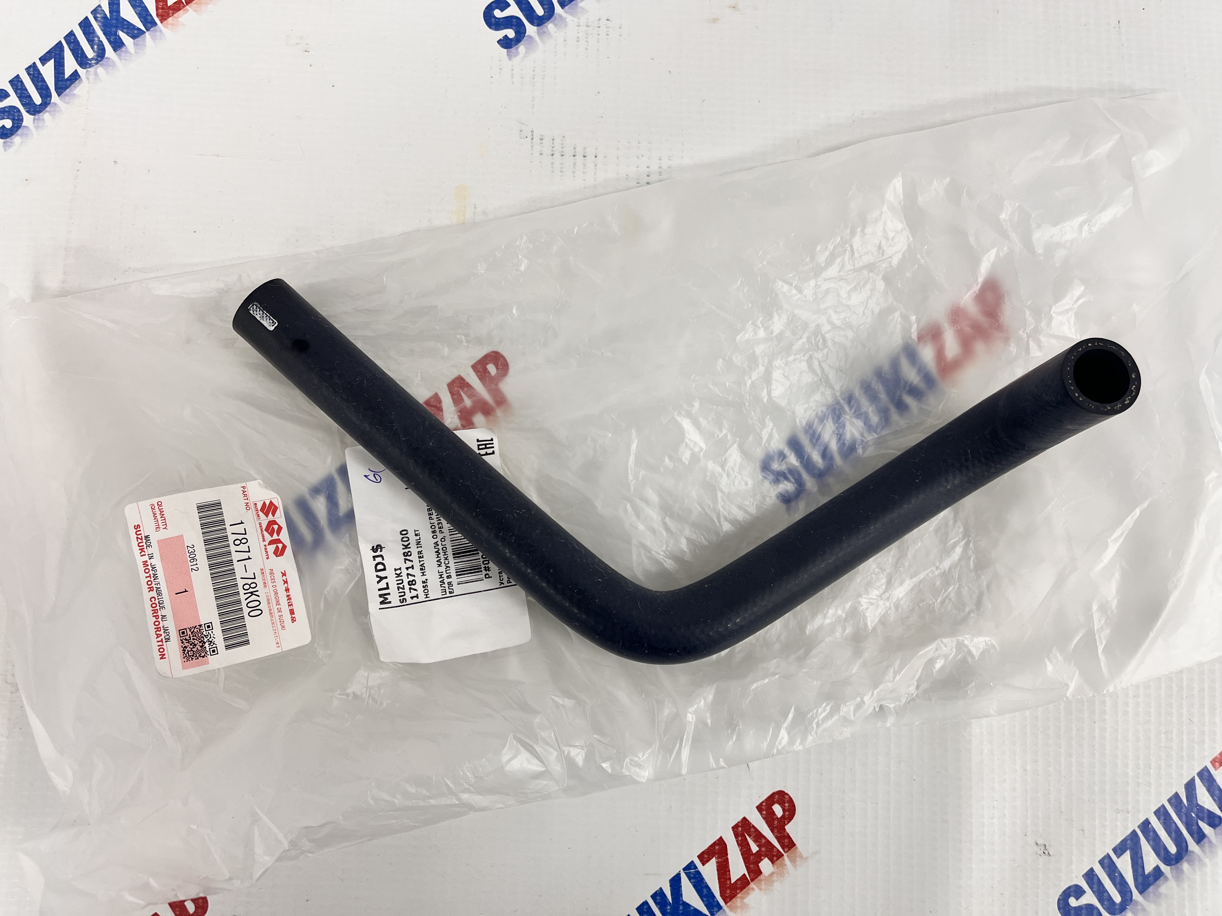 Патрубок печки Suzuki Grand Vitara 2005-2015г.в. (J24B). Оригинал