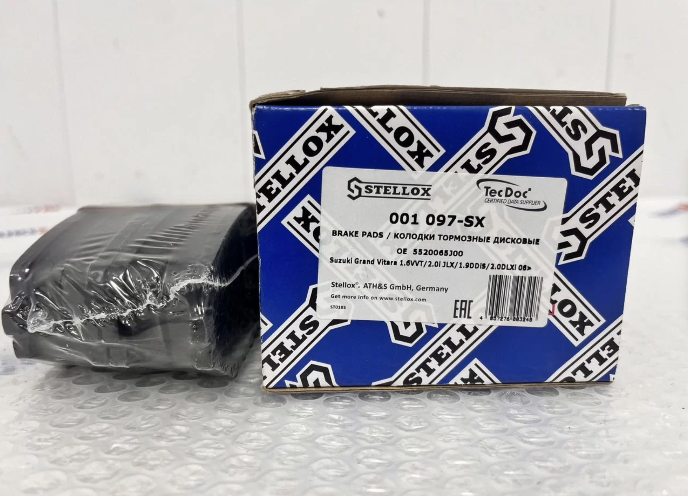 Колодки тормозные передние Suzuki Grand Vitara 2005-2015г.в. Stellox