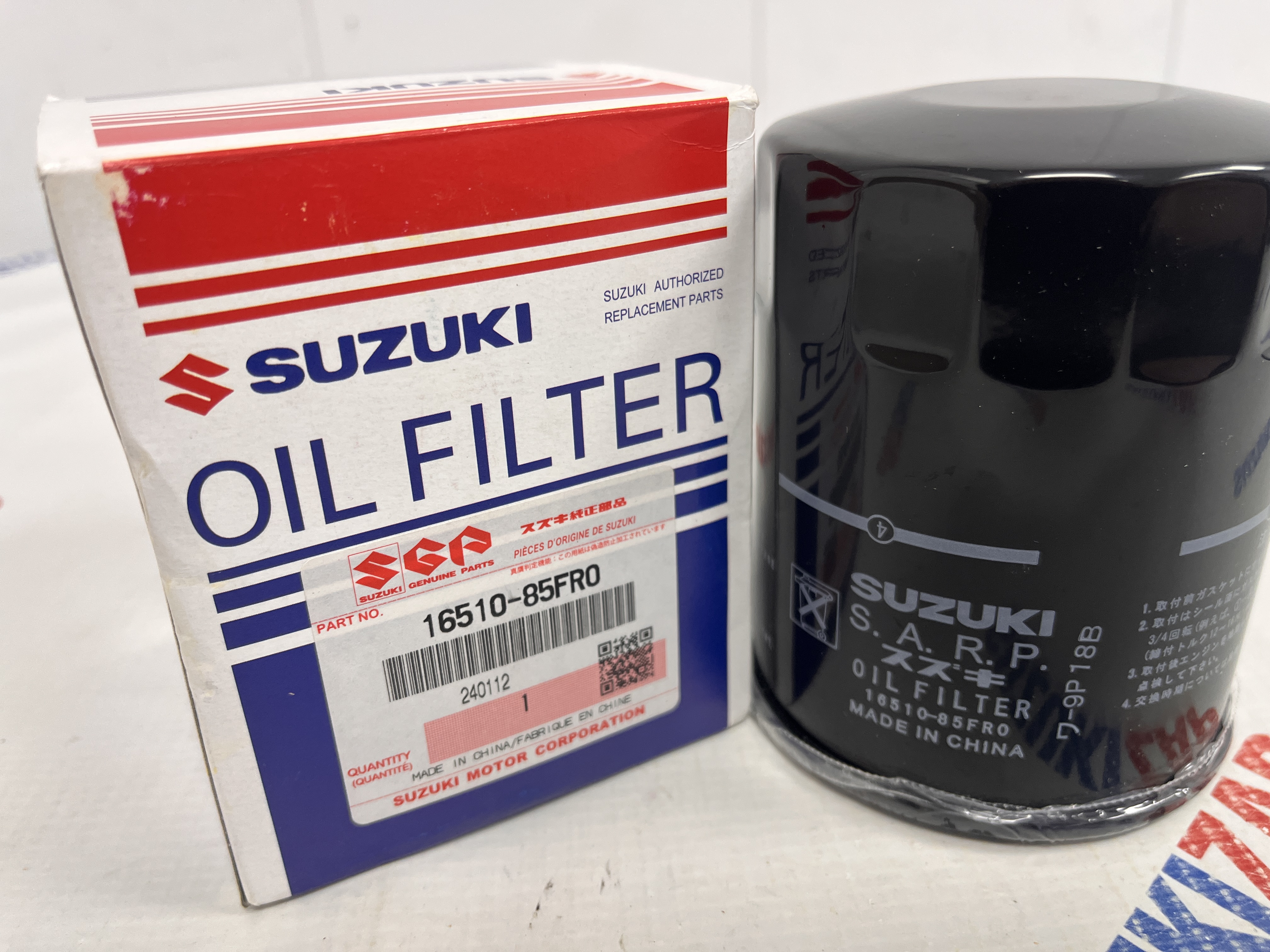Фильтр масляный SGV и Suzuki XL-7 1998-2005 H25A H27A Оригинал 