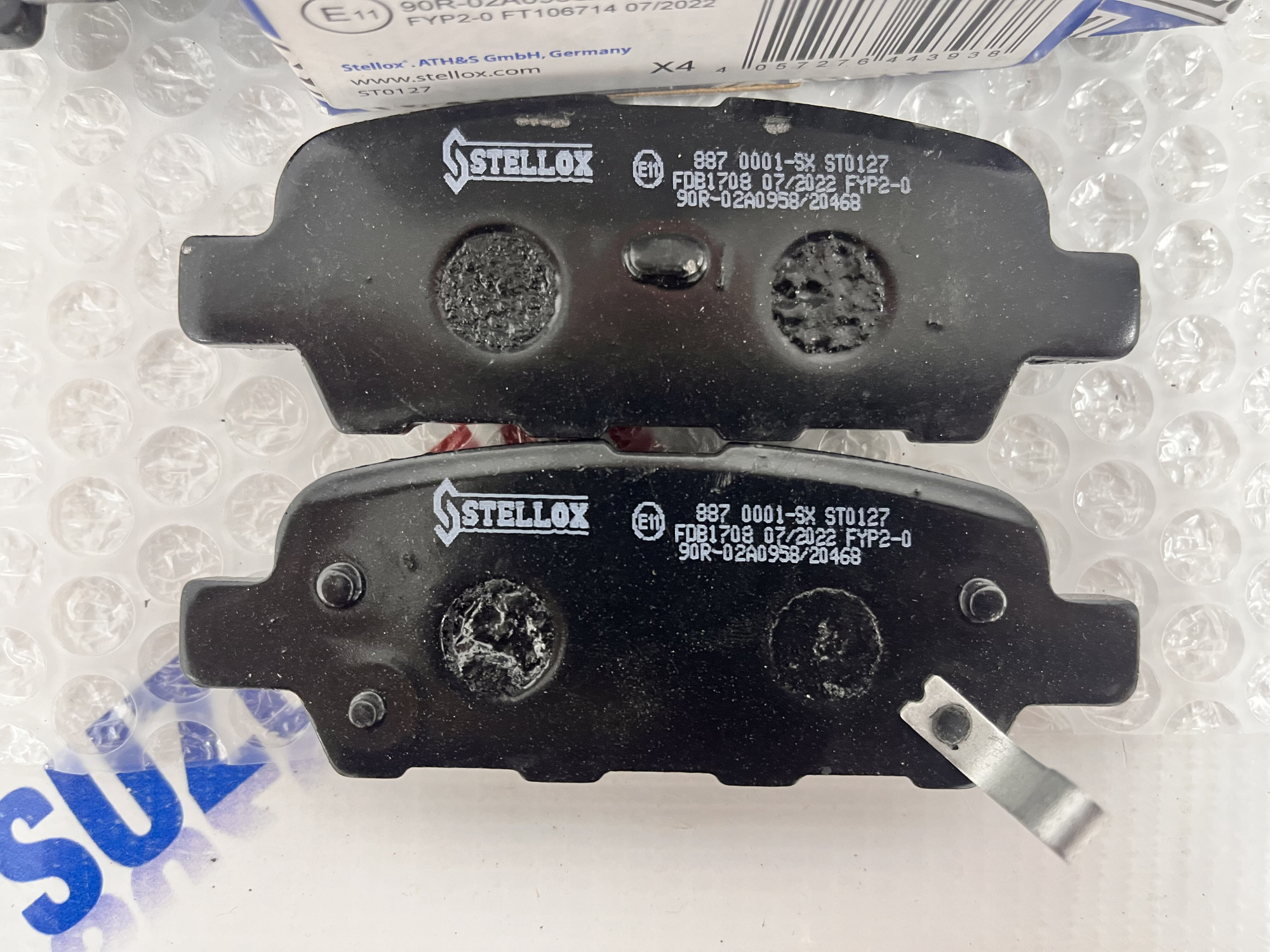 Передние колодки Suzuki Grand Vitara 1998-2005г.в. J20A Stellox