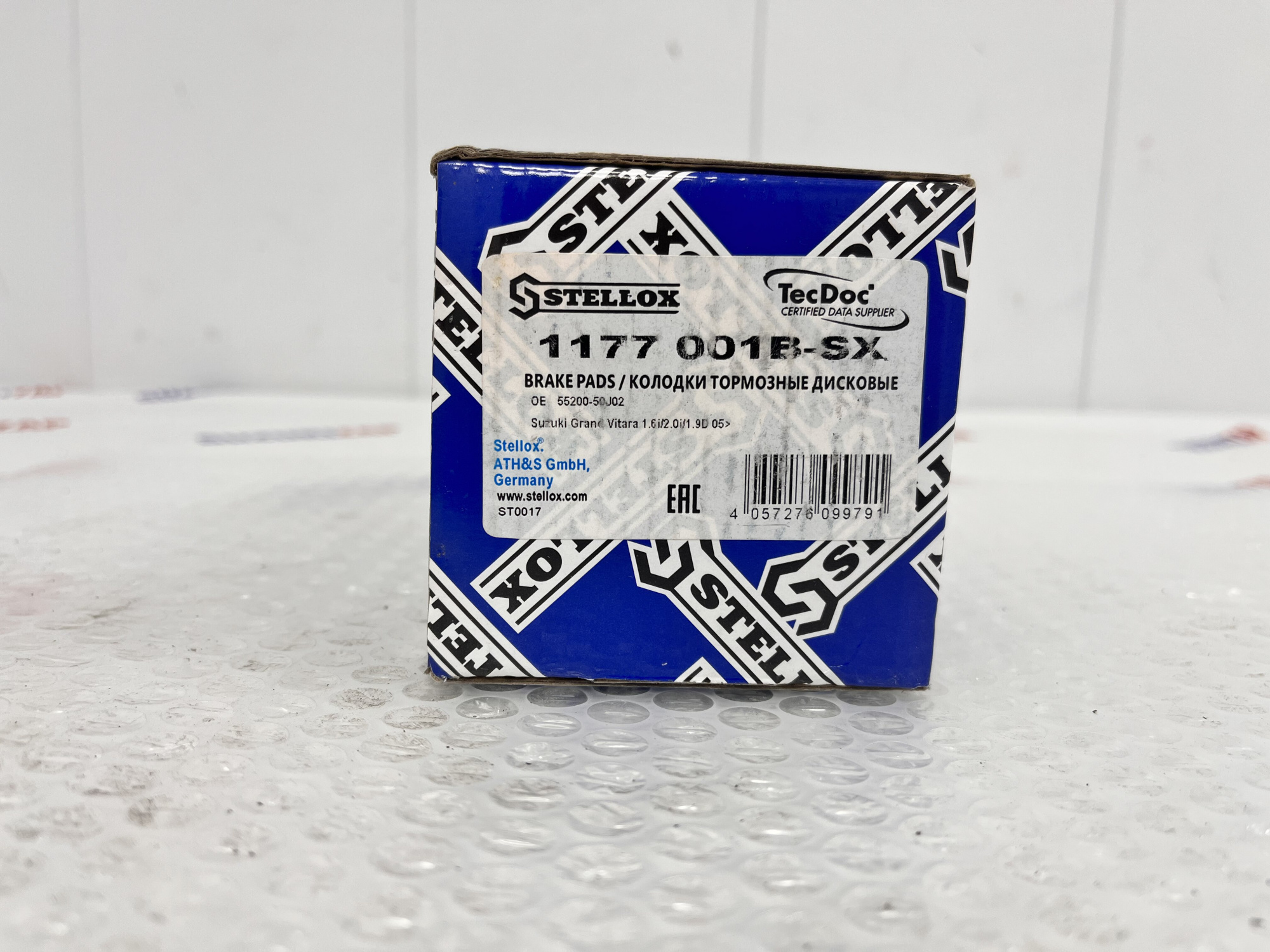 Передние колодки Suzuki Grand Vitara 1998-2005г.в. J20A Stellox